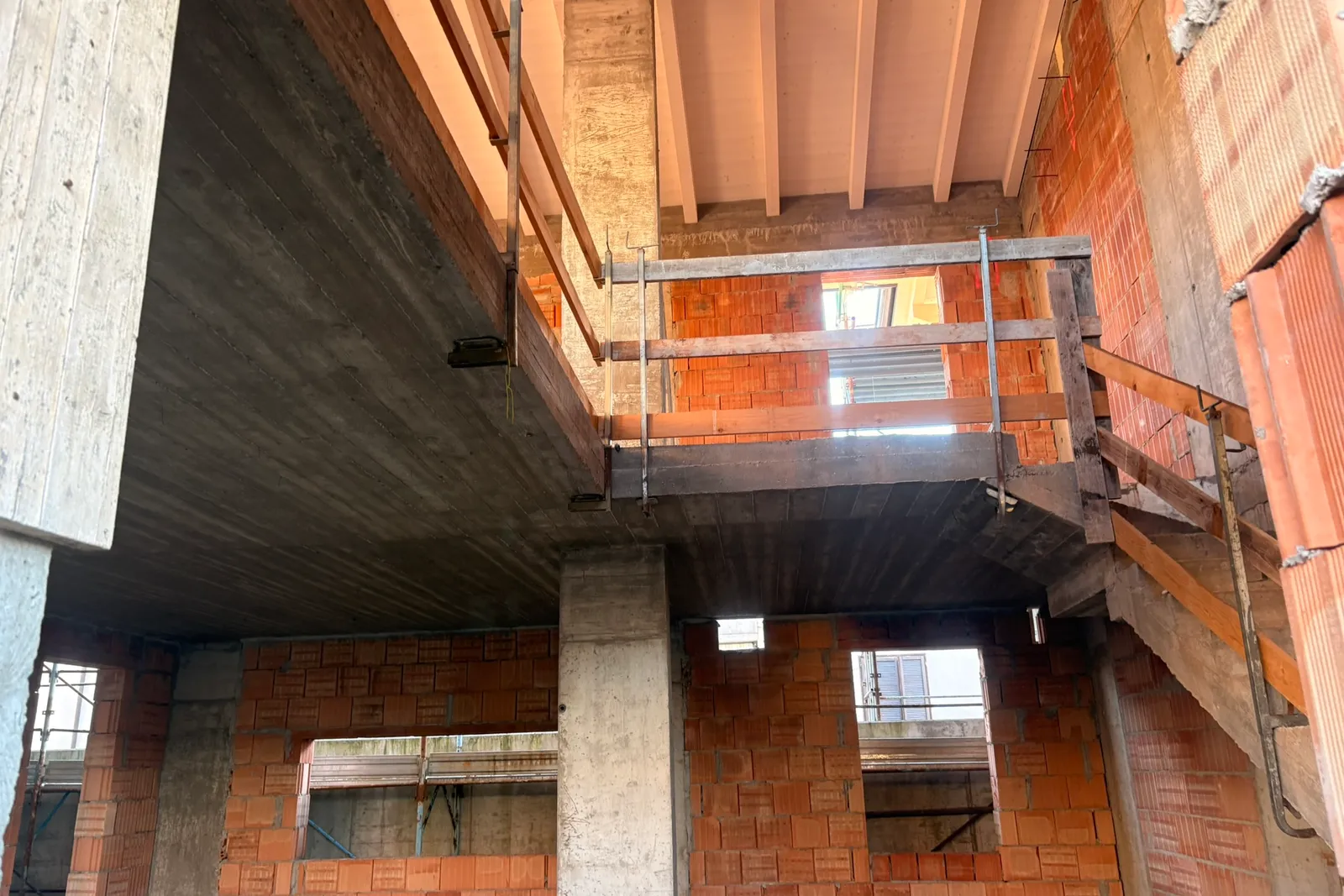 Villetta in costruzione