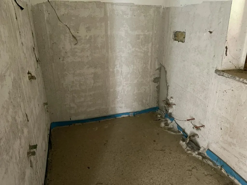Villetta a schiera in costruzione