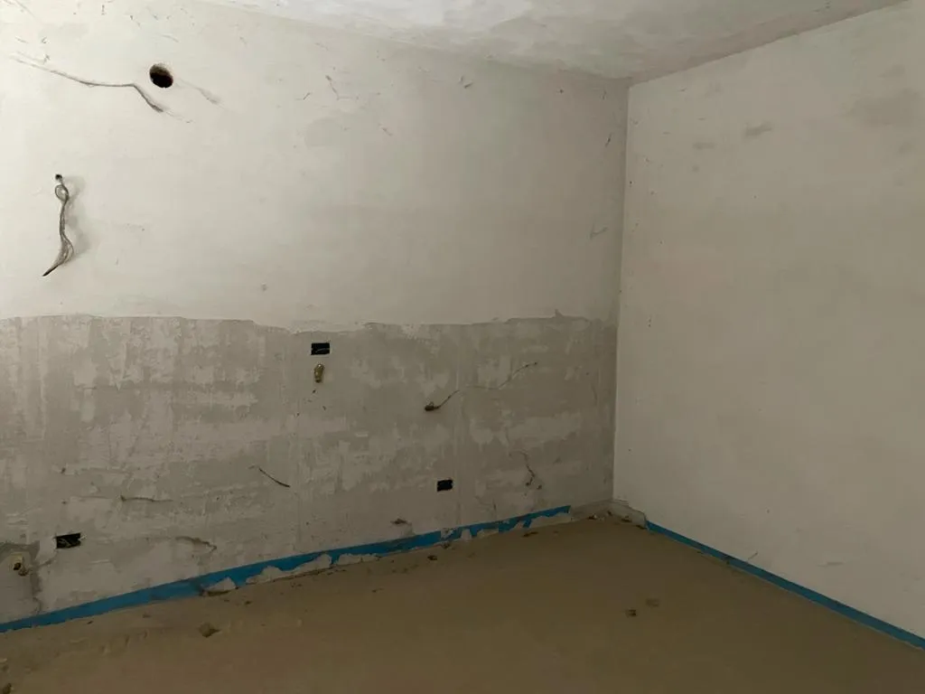 Villetta a schiera in costruzione