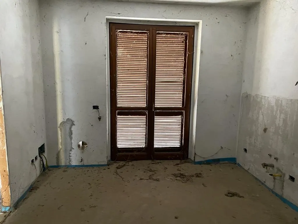 Villetta a schiera in costruzione