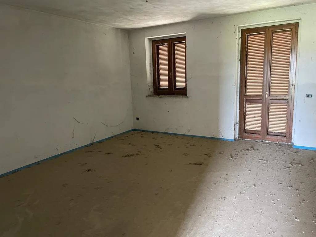 Villetta a schiera in costruzione