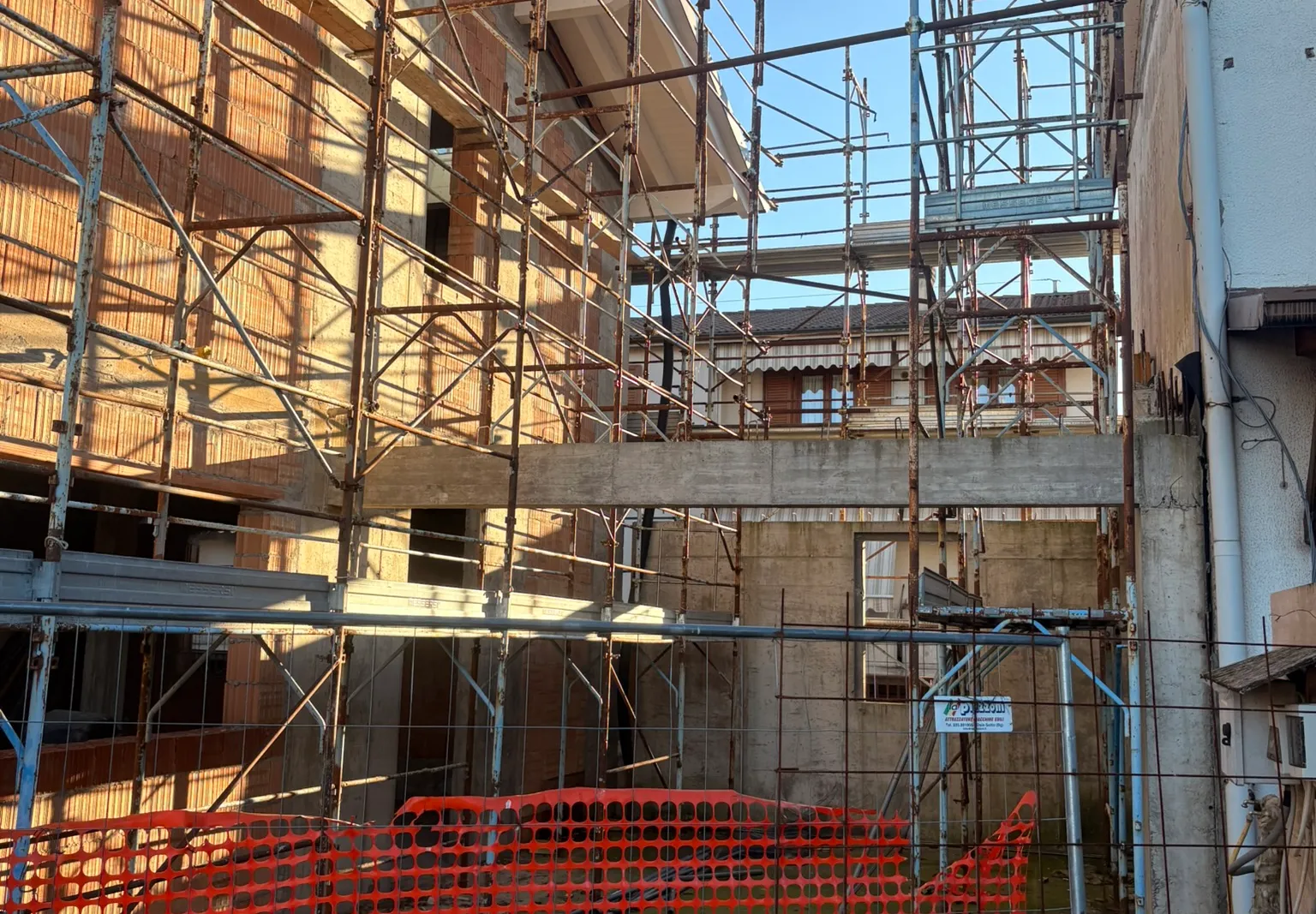 Villetta in costruzione