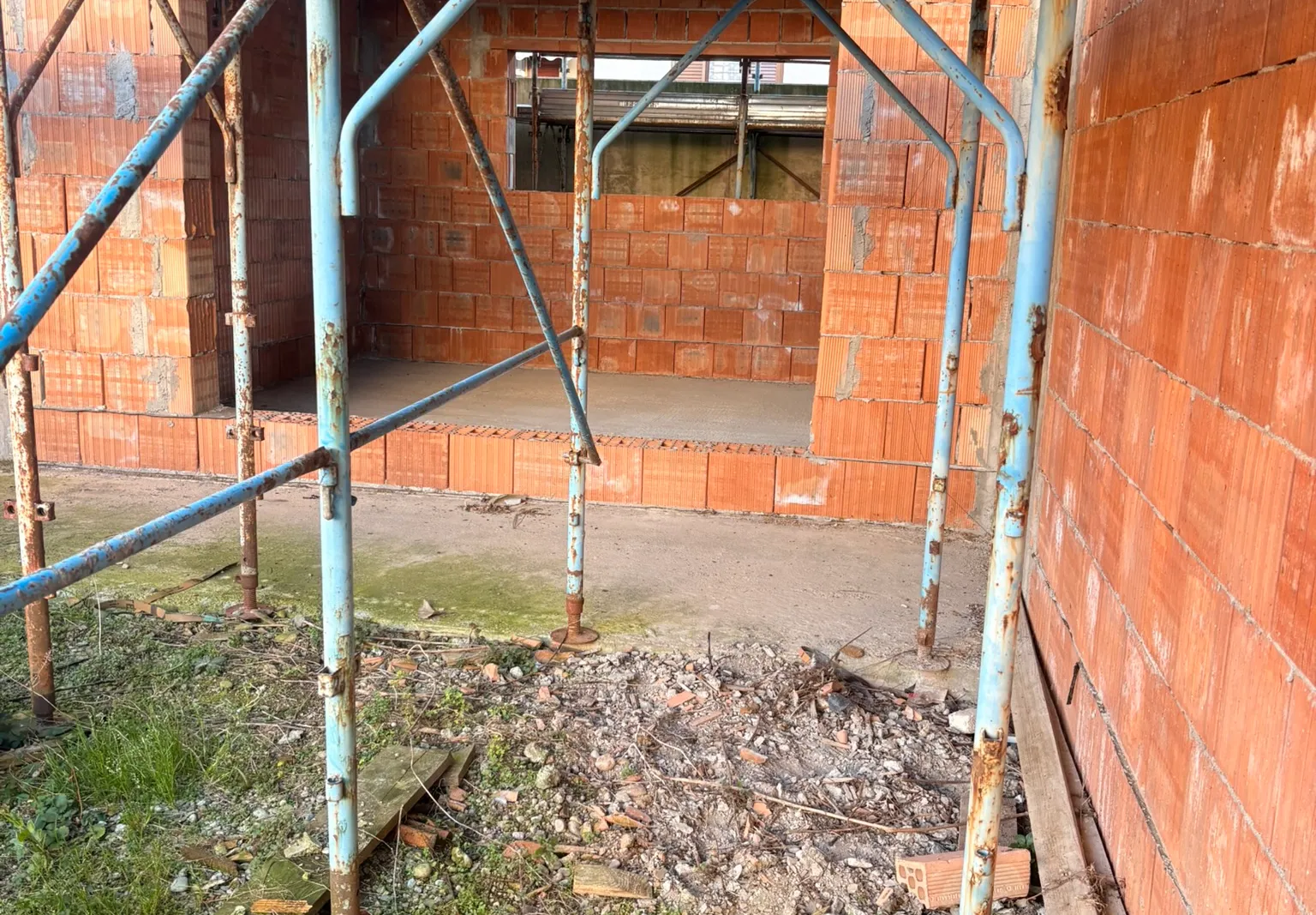 Villetta in costruzione