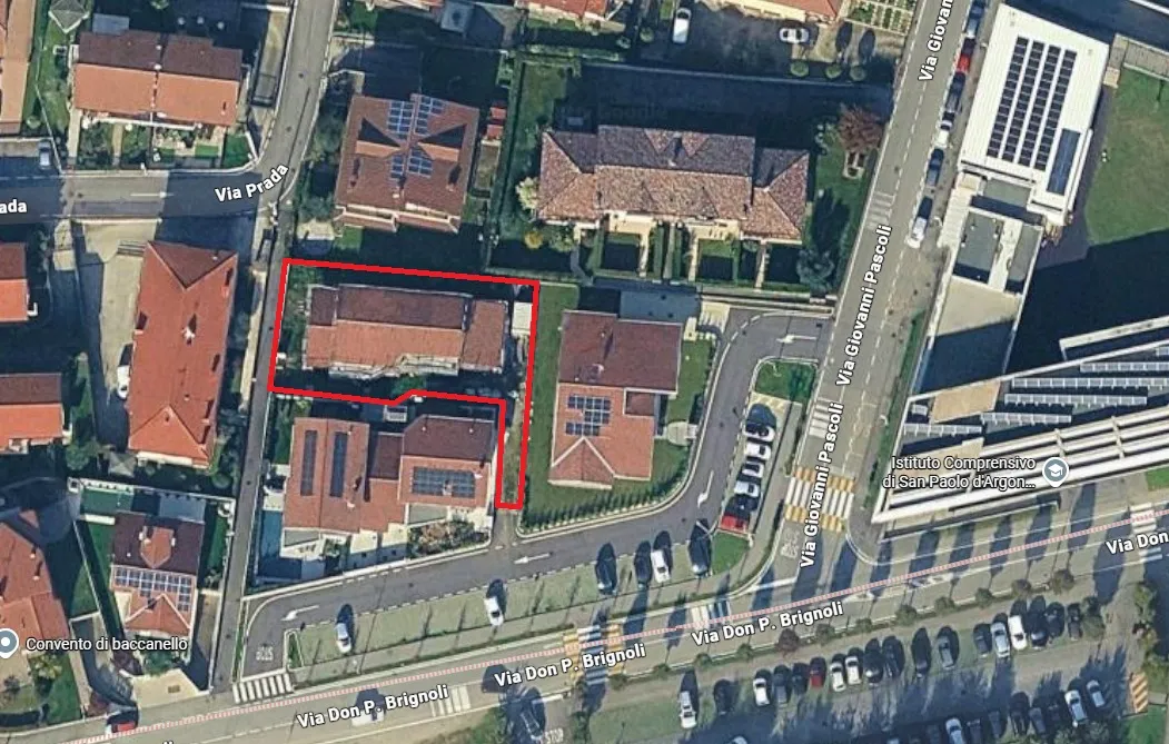 Villetta singola in costruzione
