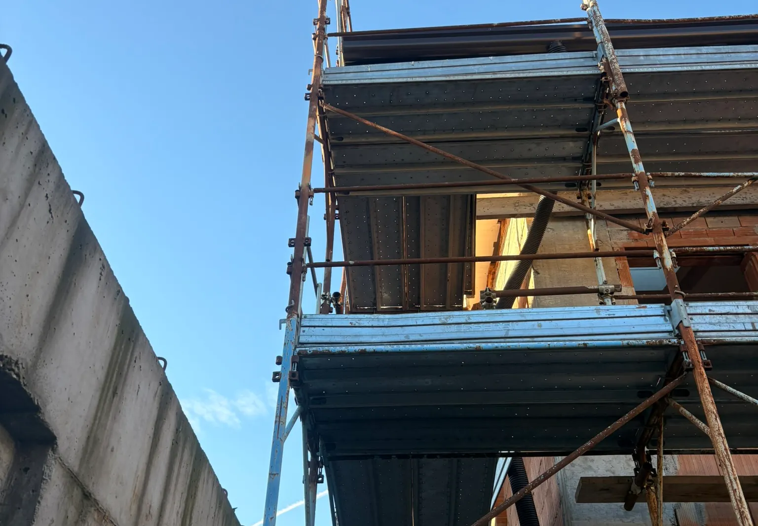 Villetta in costruzione