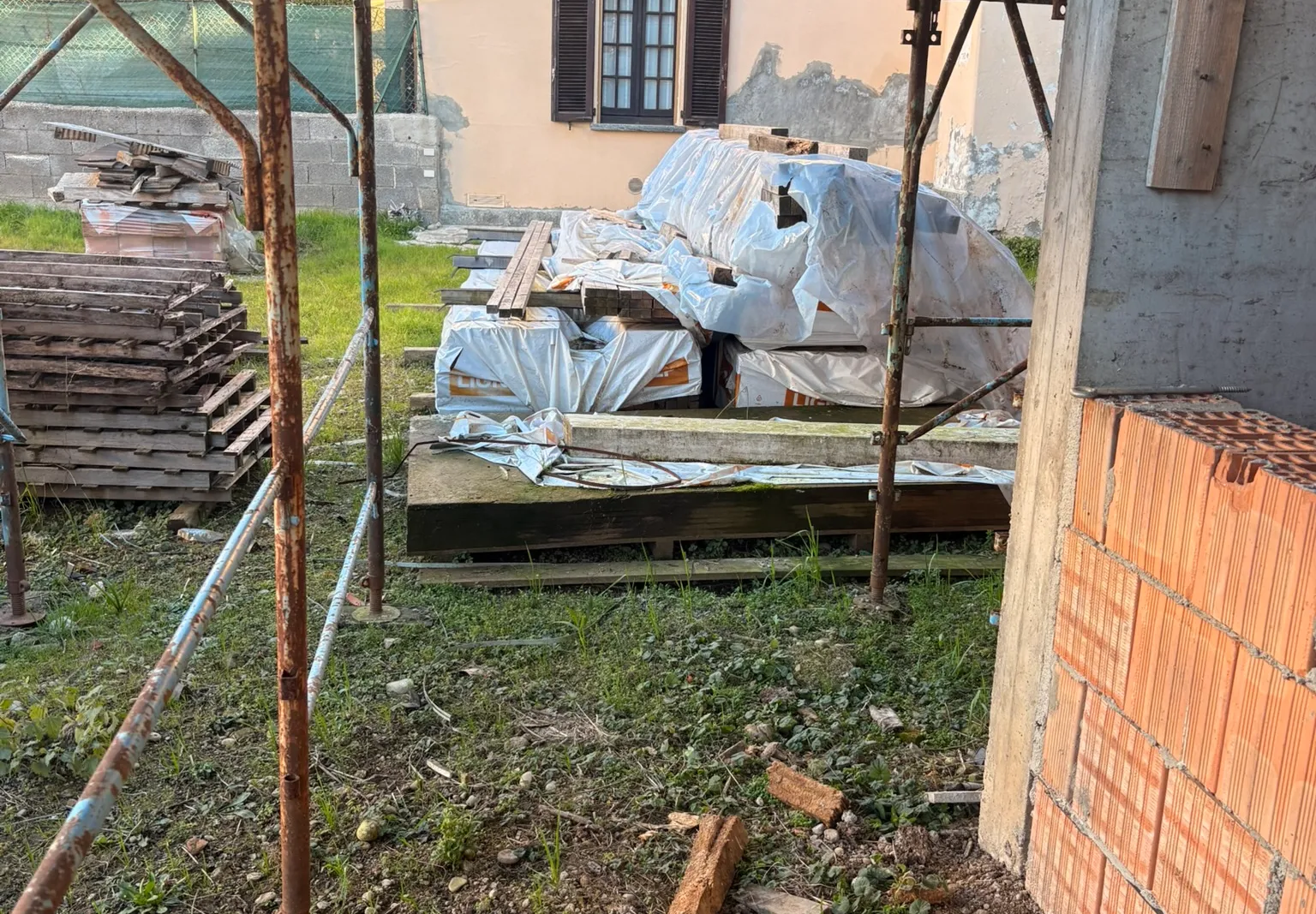 Villetta in costruzione