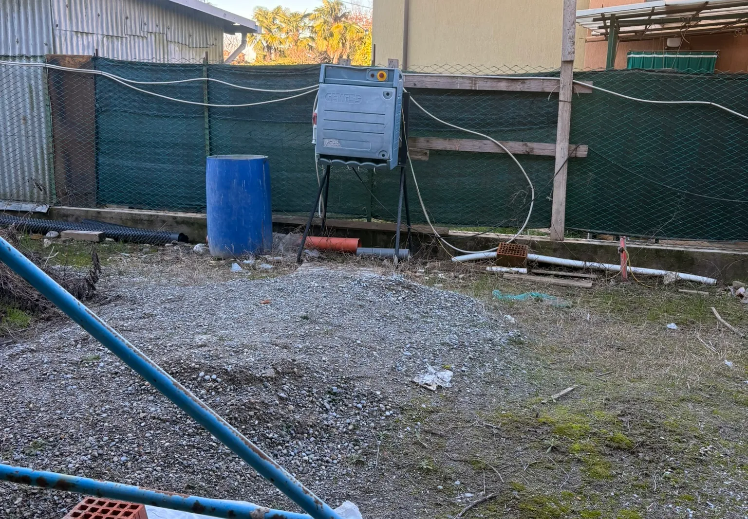 Villetta in costruzione