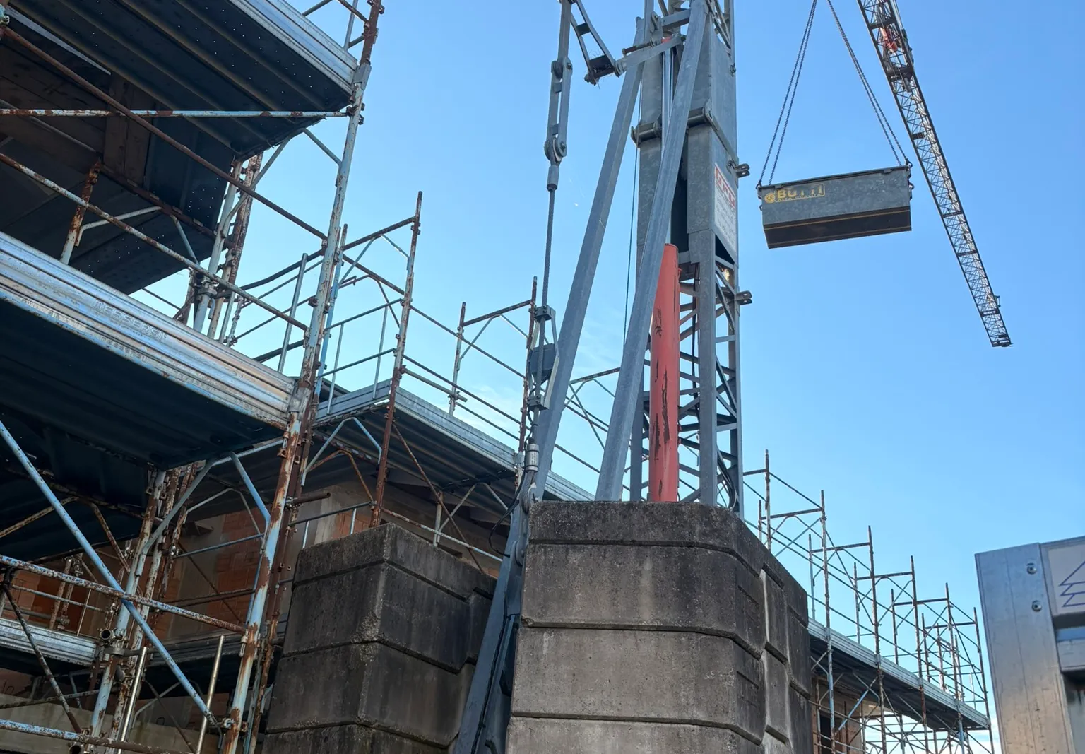Villetta in costruzione