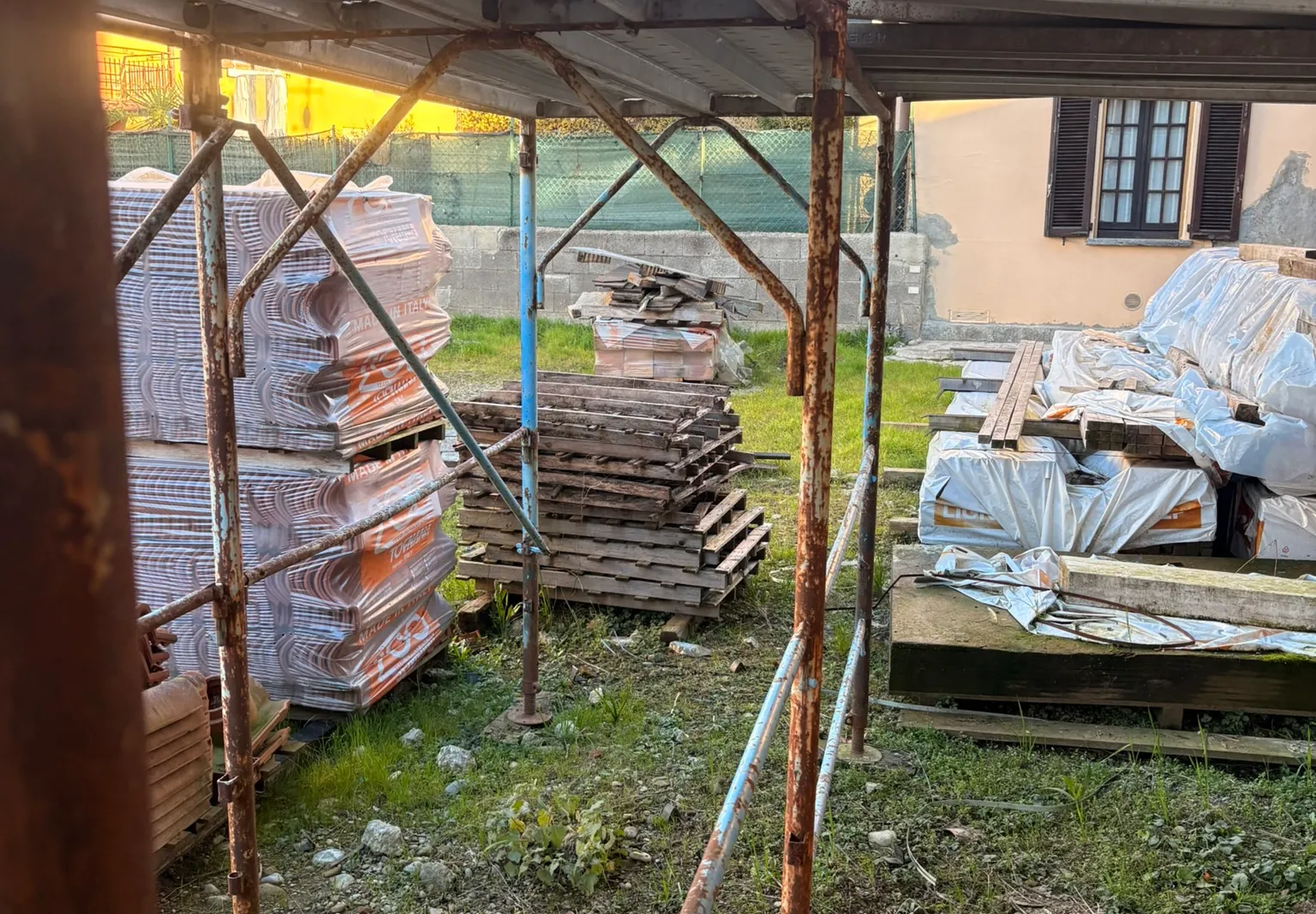 Villetta in costruzione