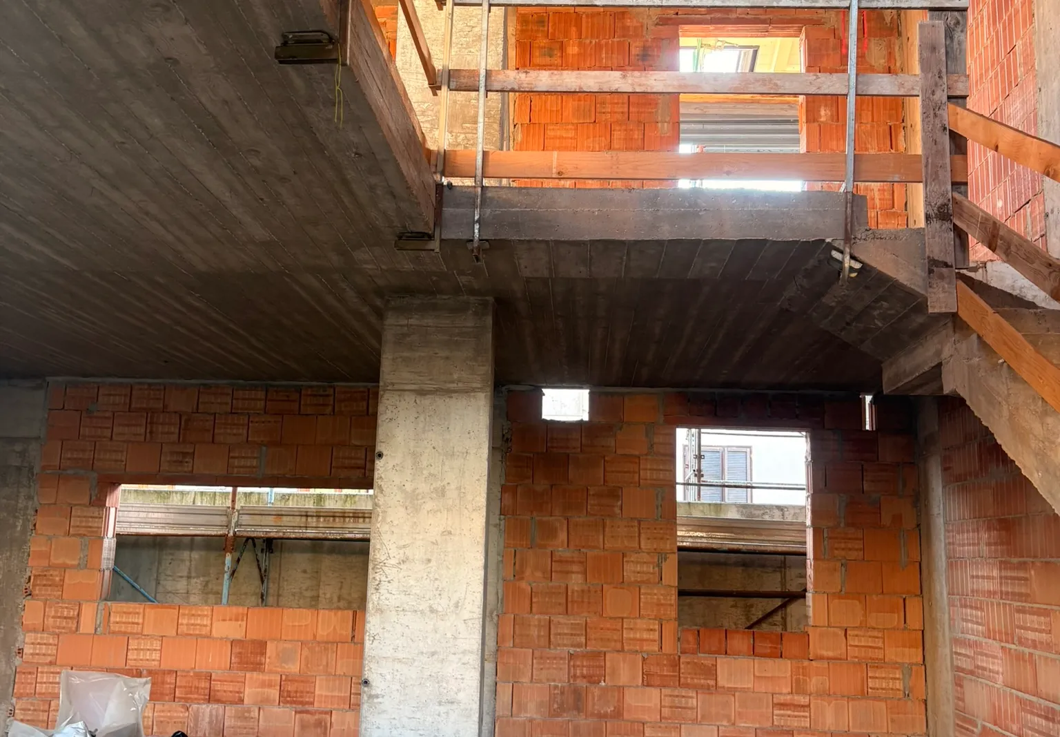 Villetta in costruzione