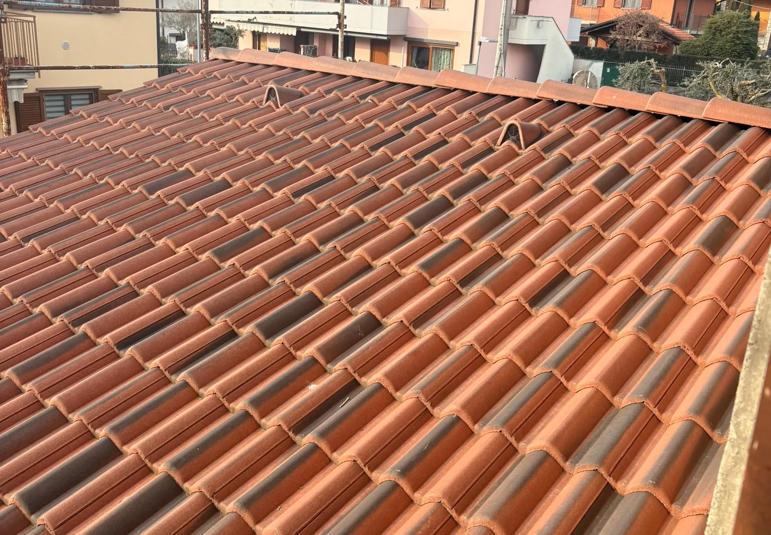 Villetta singola in costruzione