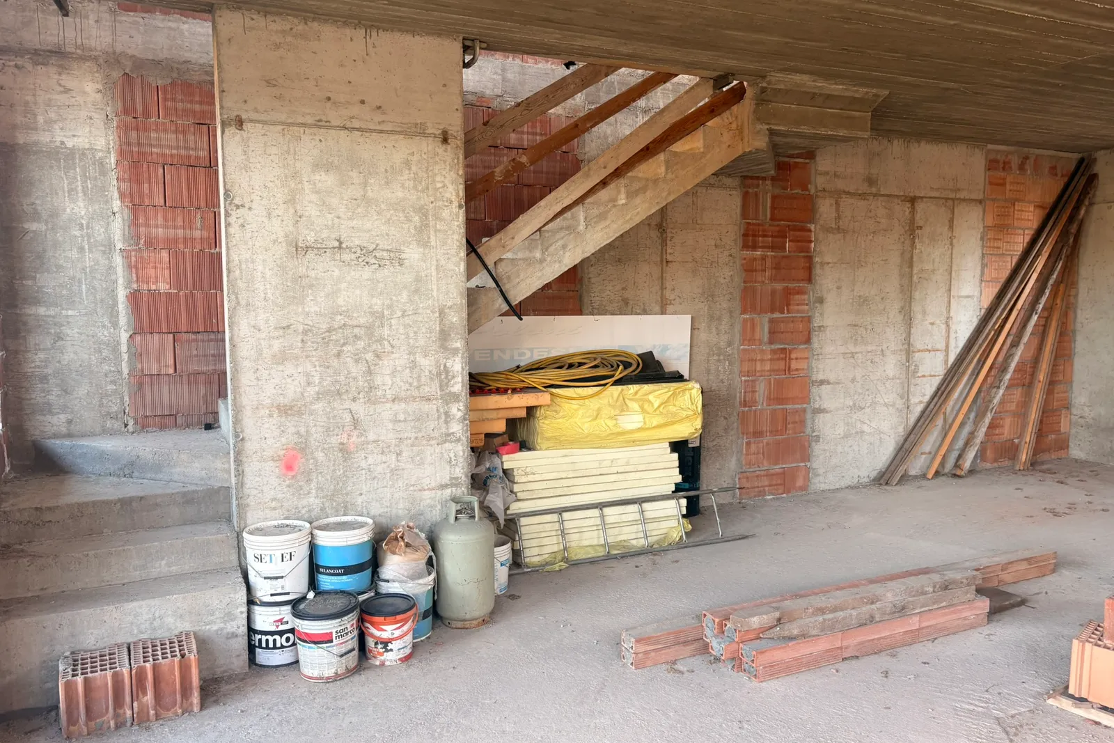 Villetta in costruzione