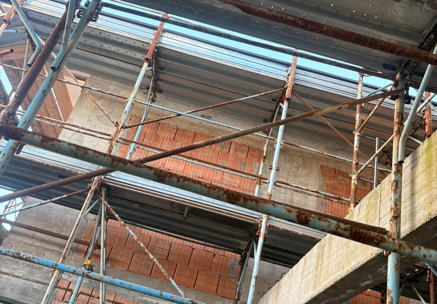 Villetta in costruzione