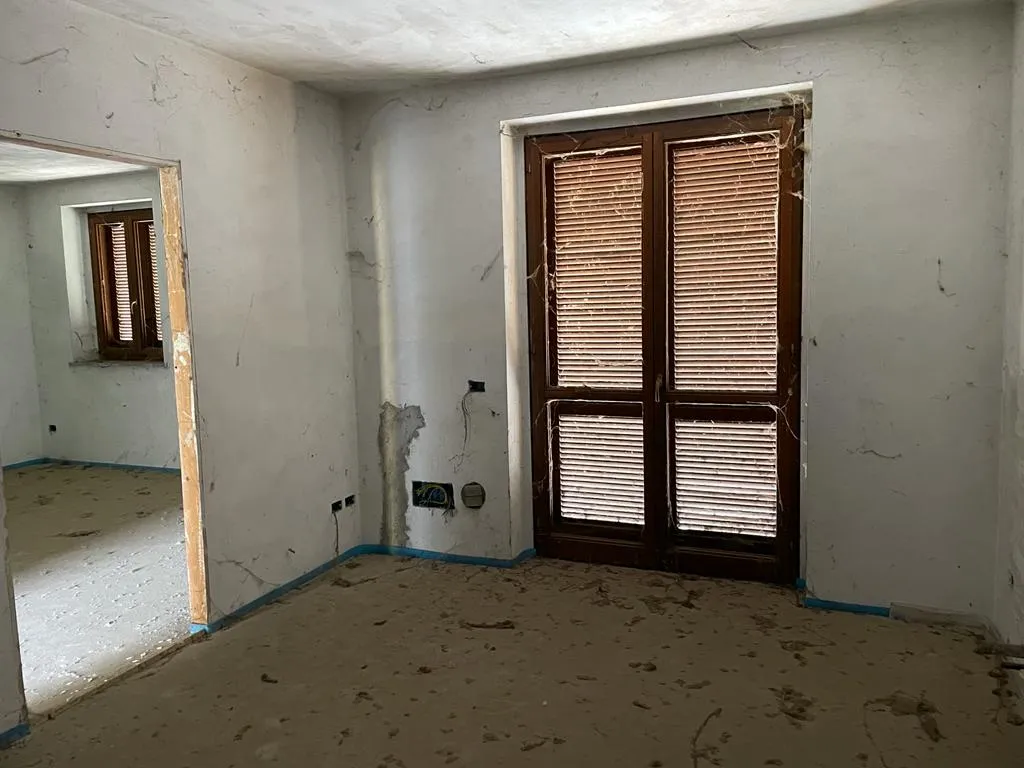 Villetta a schiera in costruzione